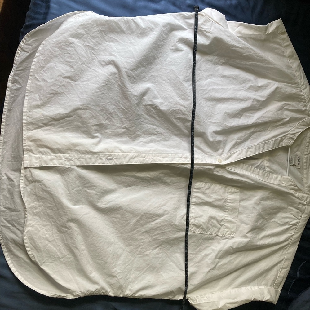 Over sized cotton shirt j crew